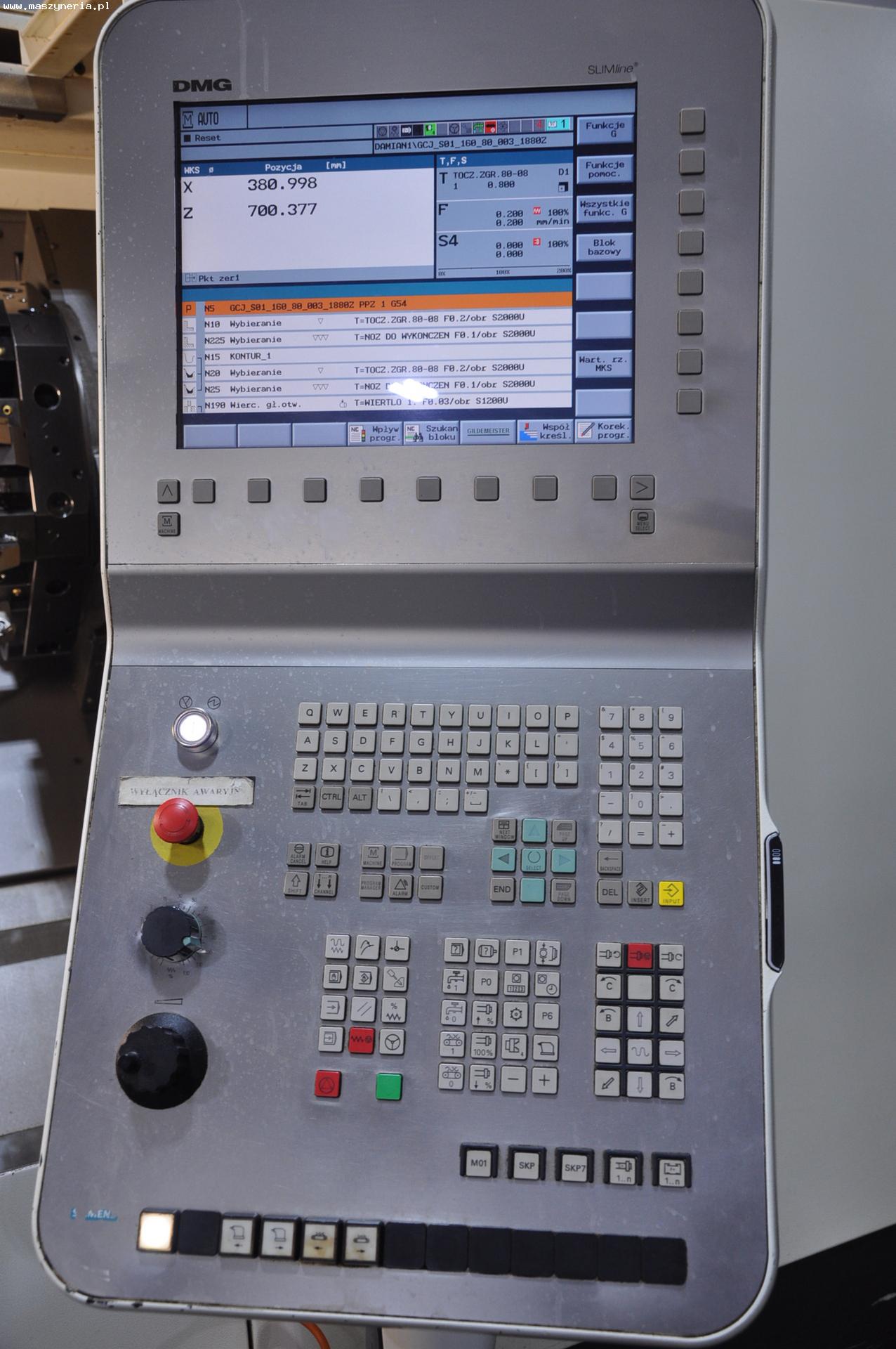 Centro di tornitura CNC DMG CTX 510 ECO in vendita - foto 12
